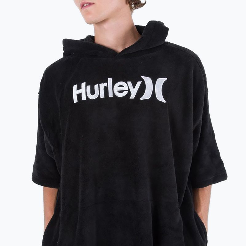 Hurley One&Only fekete poncsó 6
