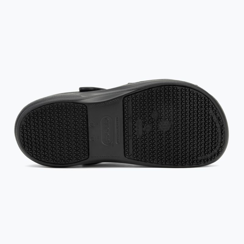 Férfi Crocs Work Bistro flip-flopok fekete 5