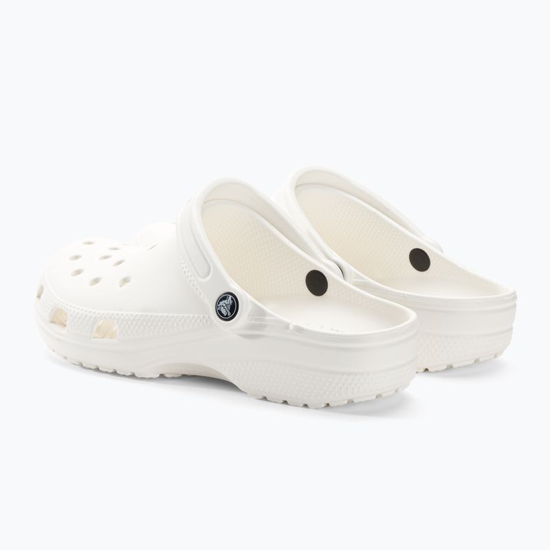 Férfi Crocs Classic fehér flip-flopok 4