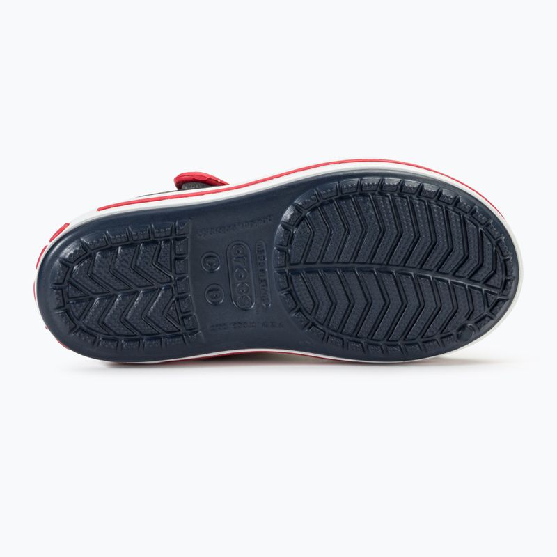 Gyerek szandál Crocs Crockband Kids Sandal navy/red 4