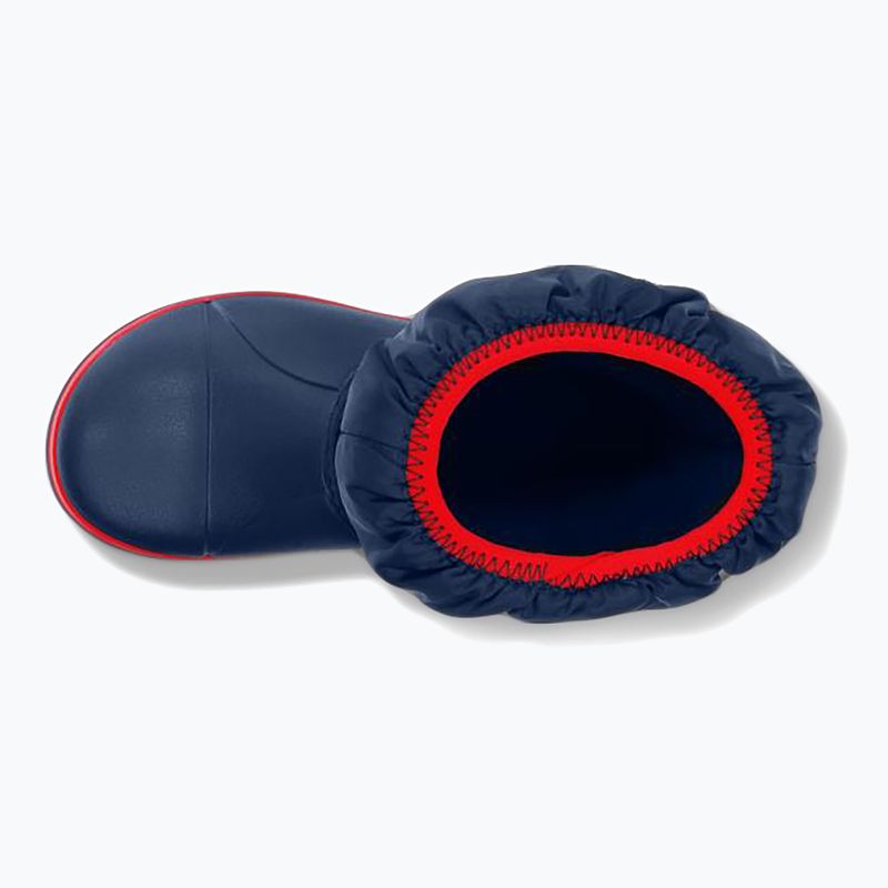 Crocs Winter Puff Kids navy/red gyerek hótaposó 3