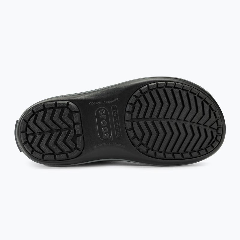 Crocs Winter Puff black/charcoal női hótaposó 4