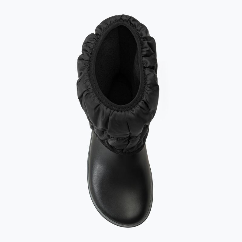 Crocs Winter Puff black/charcoal női hótaposó 5