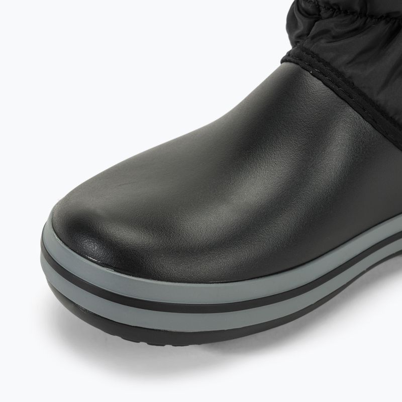 Crocs Winter Puff black/charcoal női hótaposó 7