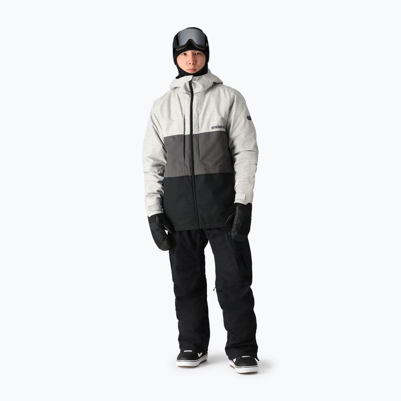 Férfi snowboard nadrág 686 Smarty 3-in-1 Cargo black 3