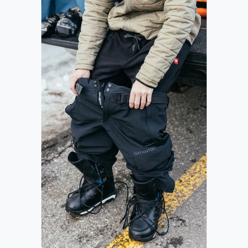 Férfi snowboard nadrág 686 Smarty 3-in-1 Cargo black 10