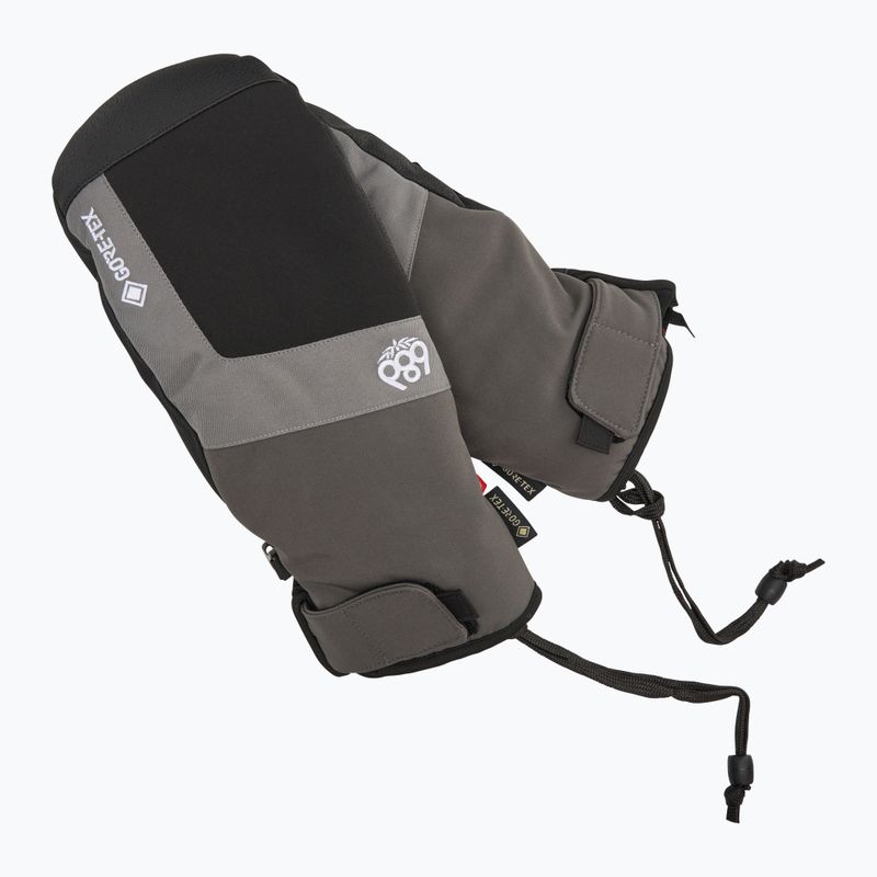Férfi snowboard kesztyű 686 Gore-Tex Linear Under Cuff Mitt charcoal 6
