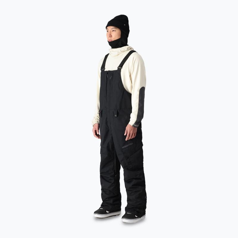 Férfi snowboard nadrág 686 Smarty 3-in-1 Cargo Bib black