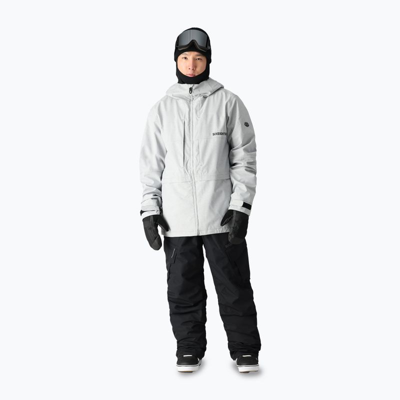 Férfi snowboard nadrág 686 Smarty 3-in-1 Cargo Bib black 2