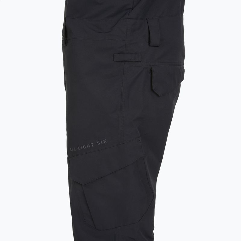 Férfi snowboard nadrág 686 Smarty 3-in-1 Cargo Bib black 10
