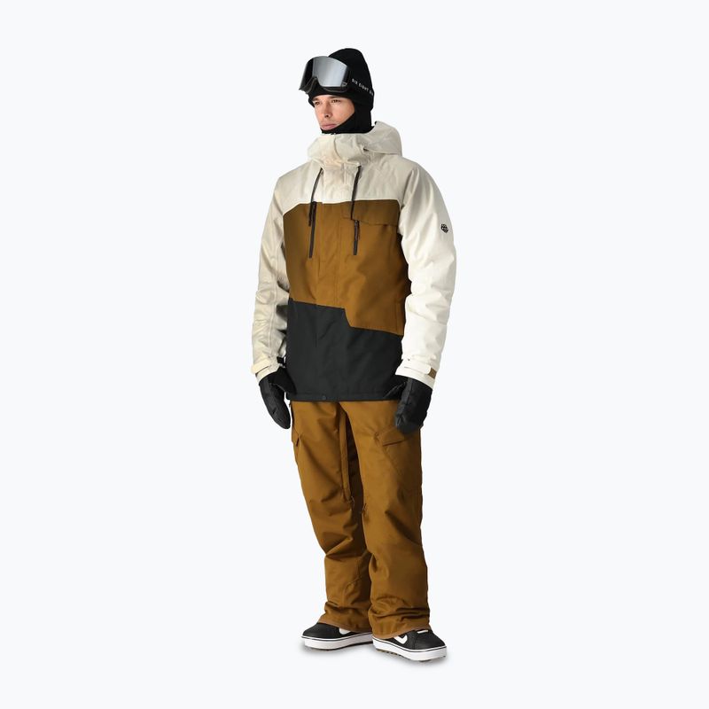 Férfi snowboard dzseki 686 Geo birch wash colorblock 2