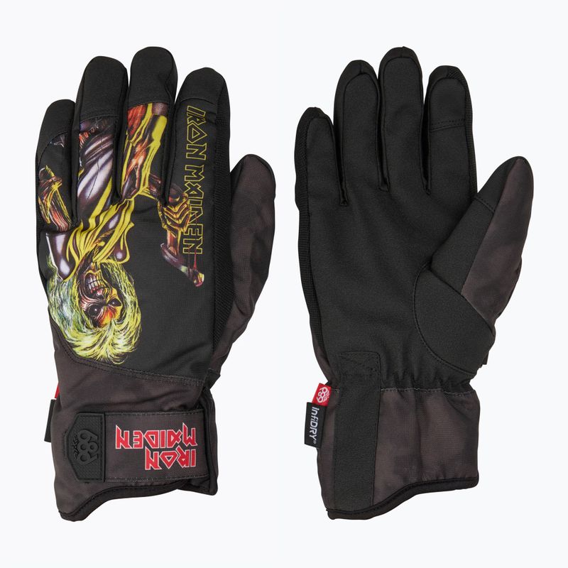 Snowboard kesztyű 686 Primer iron maiden eddies black