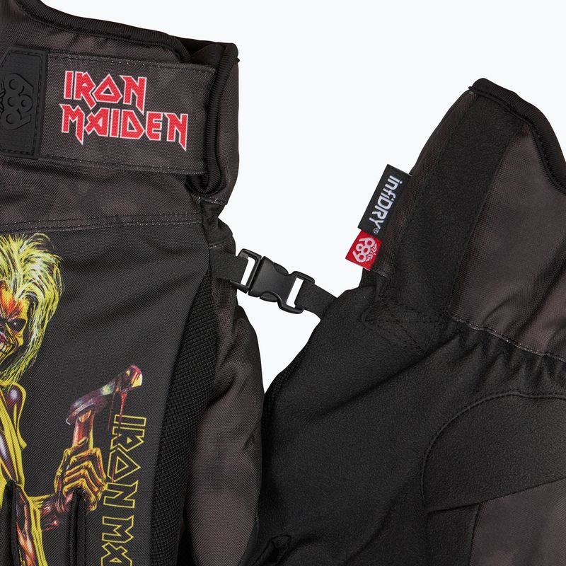 Snowboard kesztyű 686 Primer iron maiden eddies black 5