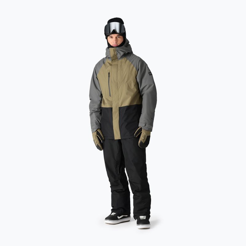 Férfi snowboard kabát 686 Gore-Tex Core Insulated rhino grey colorblock 2