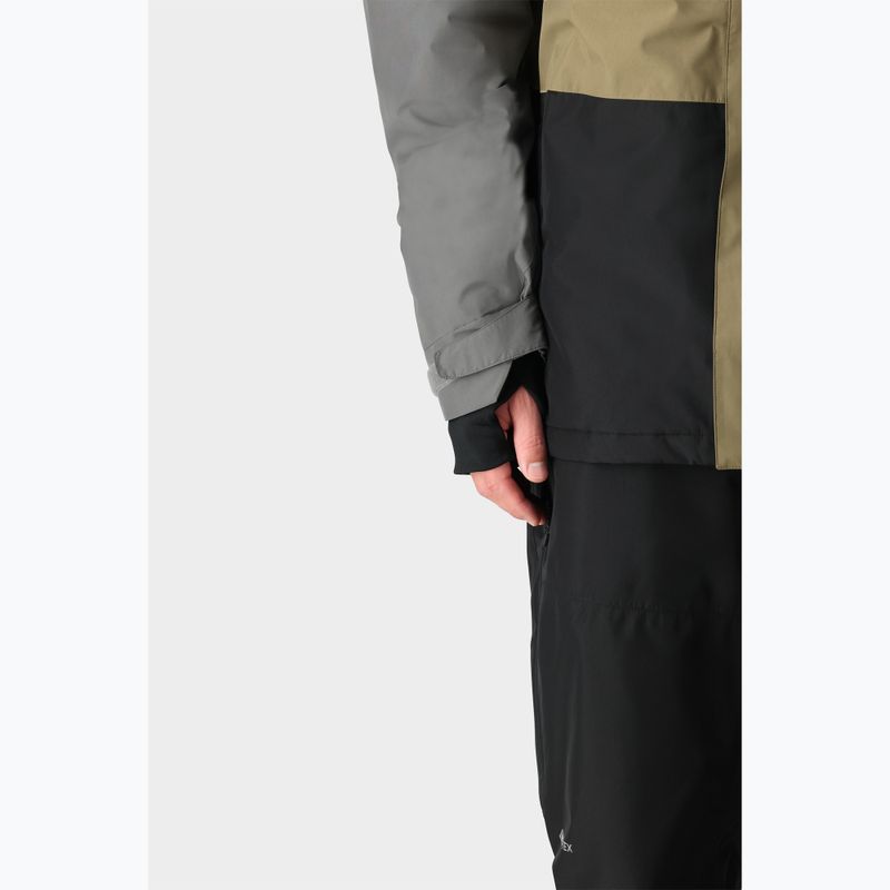Férfi snowboard kabát 686 Gore-Tex Core Insulated rhino grey colorblock 7