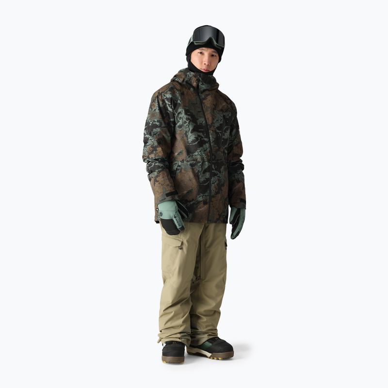 Férfi snowboard kabát 686 Hydra Thermagraph cypress green hemisphere 2