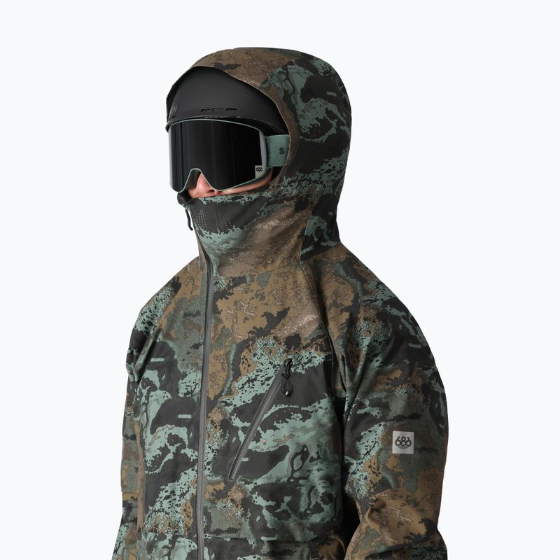Férfi snowboard kabát 686 Hydra Thermagraph cypress green hemisphere 4