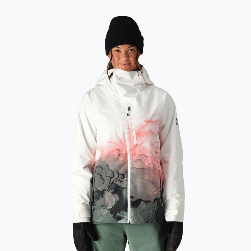 Női snowboard kabát 686 Hydra white cypress cloudbreak