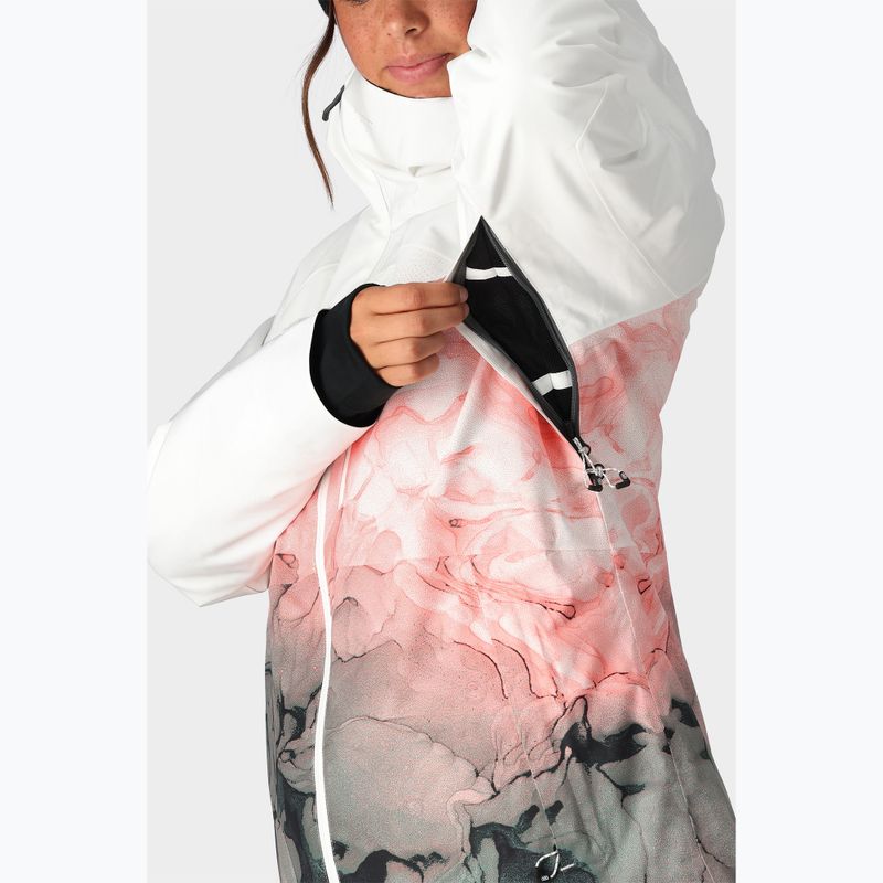 Női snowboard kabát 686 Hydra white cypress cloudbreak 5