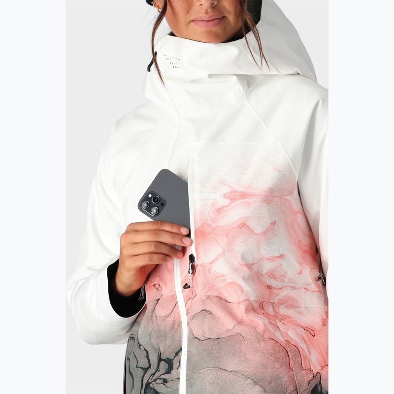 Női snowboard kabát 686 Hydra white cypress cloudbreak 6