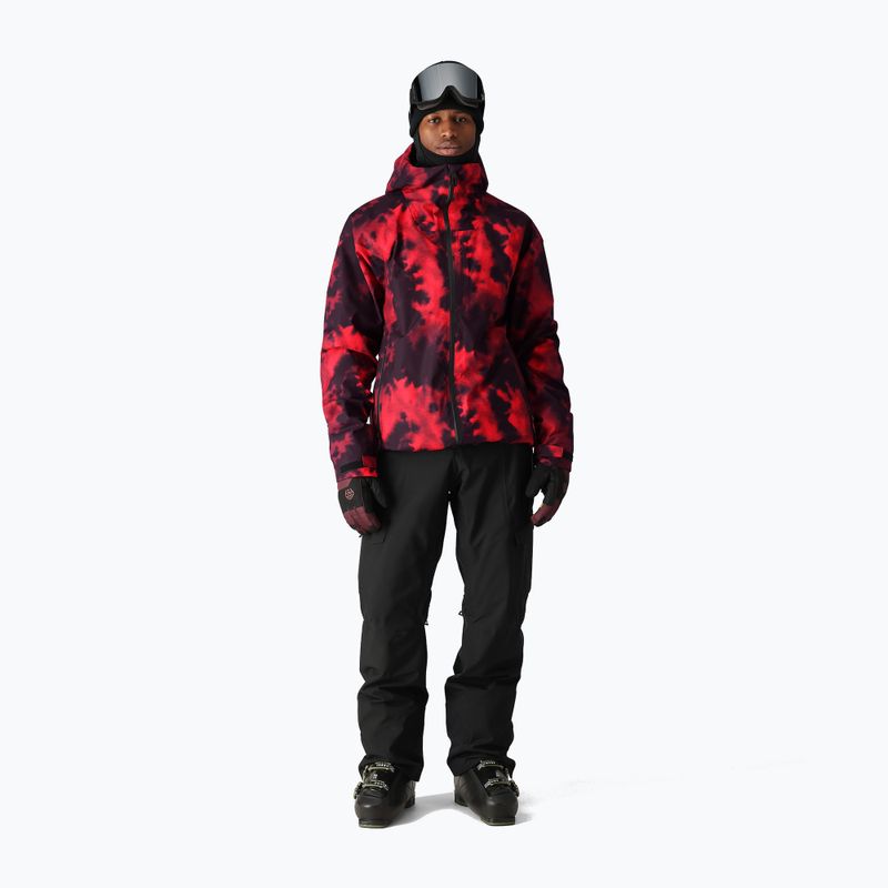 Férfi snowboard kabát 686 Gateway red nebula 2