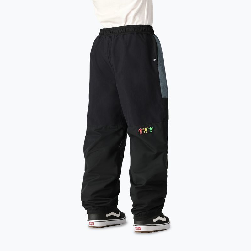 Férfi snowboard nadrág 686 Ghost keith haring denim colorblock 3