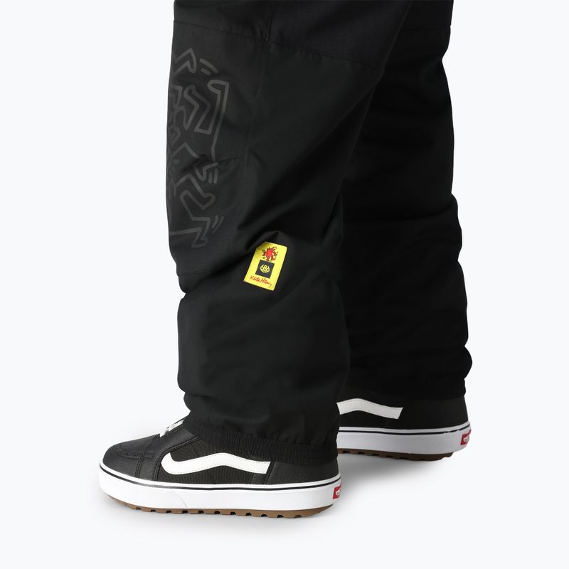 Férfi snowboard nadrág 686 Ghost keith haring denim colorblock 6