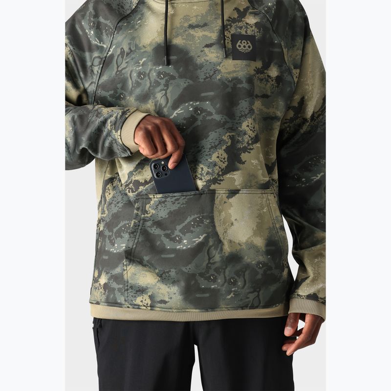 Férfi snowboard pulóver 686 Bonded Fleece 4