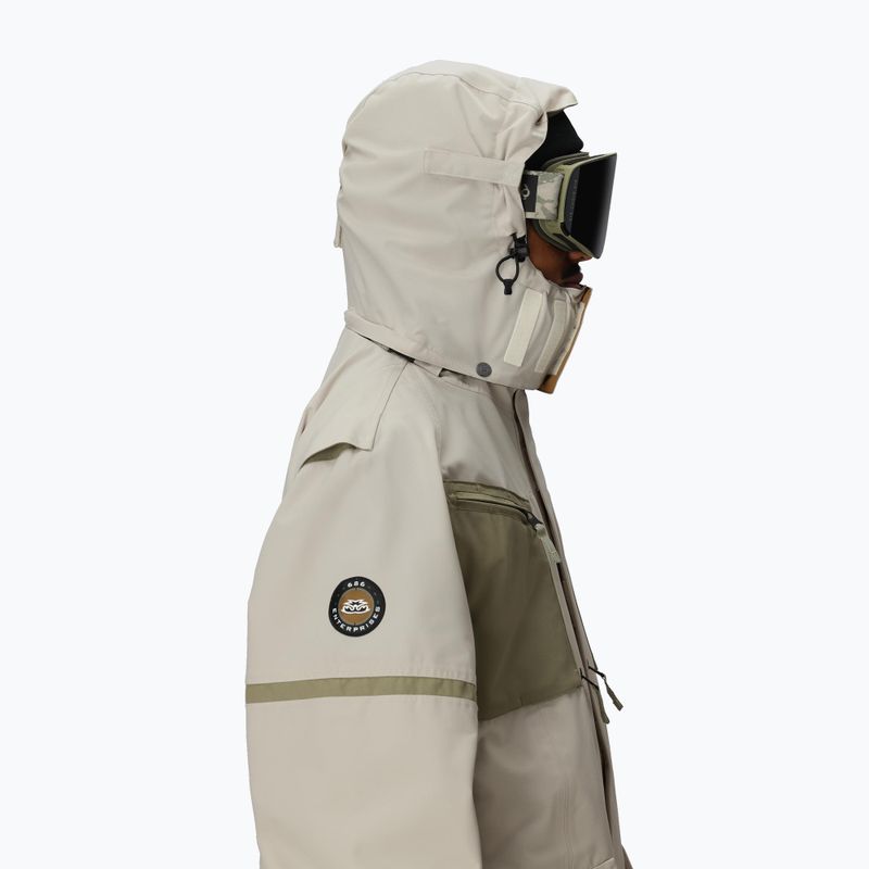 Férfi snowboarddzseki 686 2001 Transfer Limestone colorblock 5