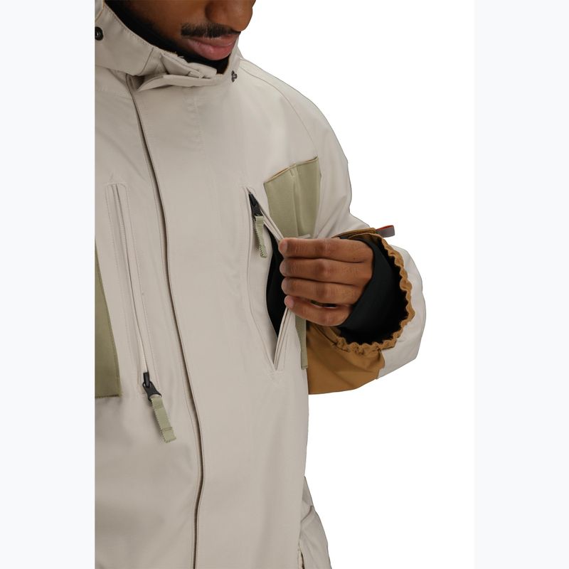 Férfi snowboarddzseki 686 2001 Transfer Limestone colorblock 8