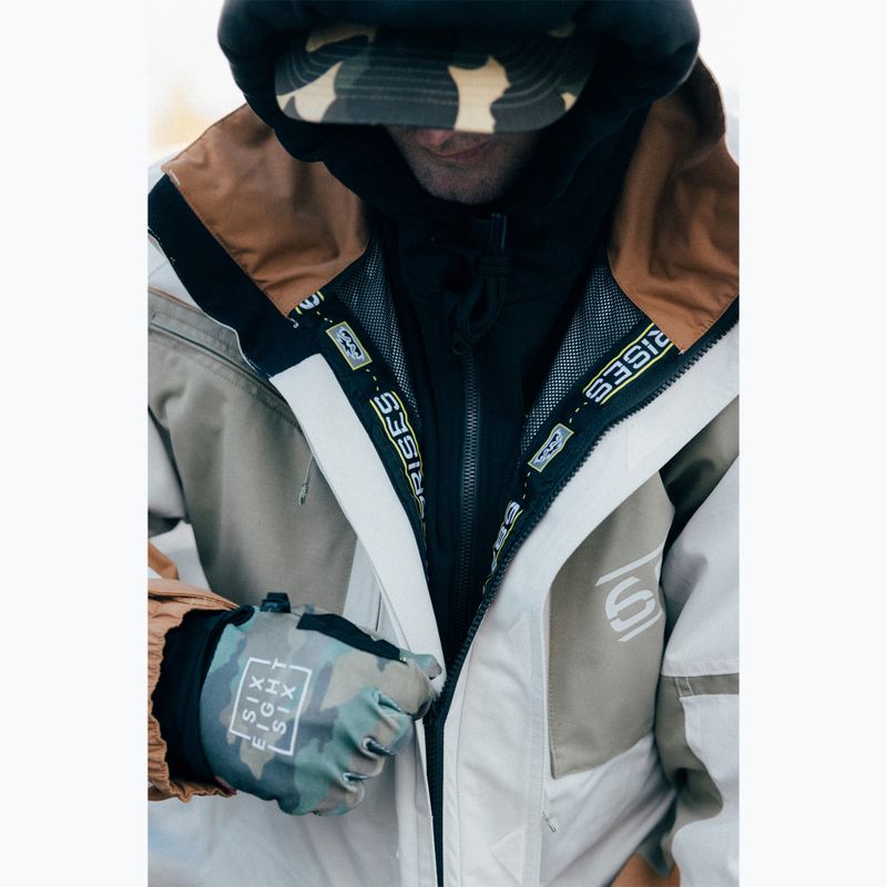 Férfi snowboarddzseki 686 2001 Transfer Limestone colorblock 13