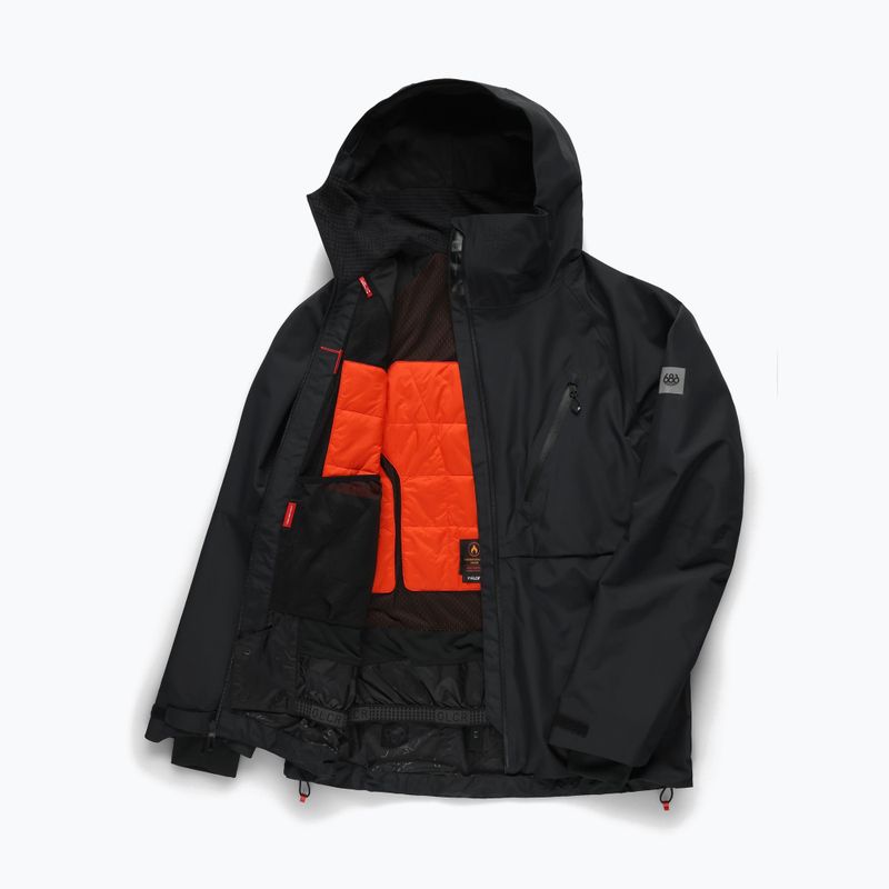 Férfi snowboarddzseki 686 Hydra Thermagraph black 8