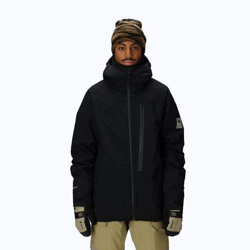 Férfi snowboard dzseki 686 Gore-Tex GT Thermagraph black