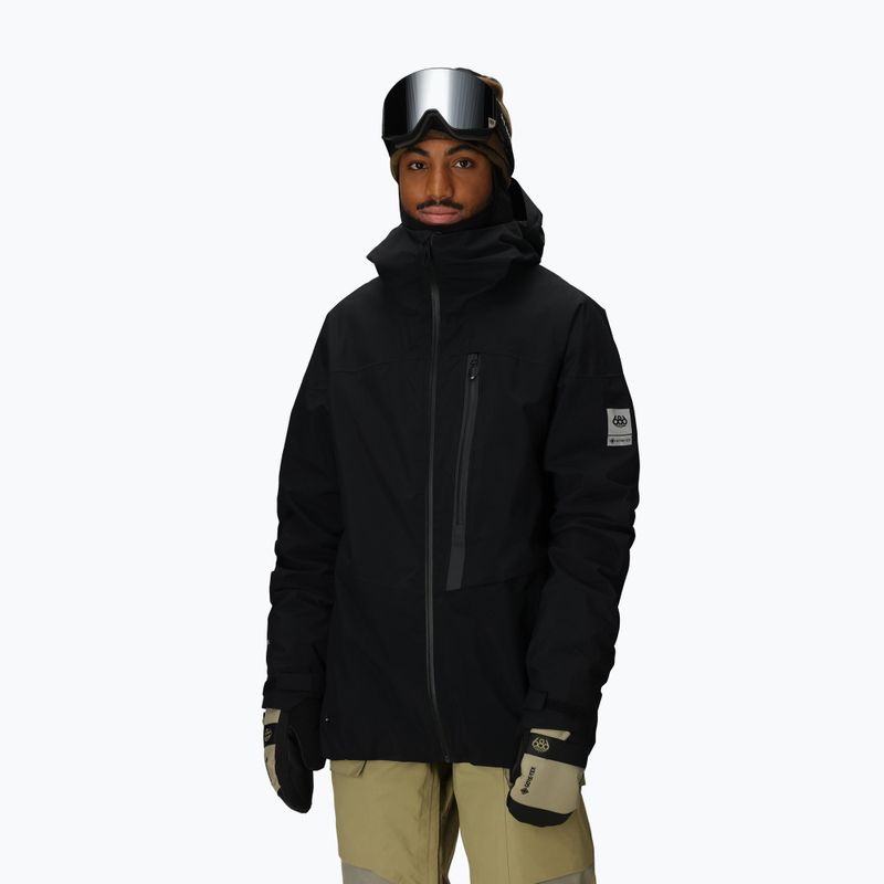 Férfi snowboard dzseki 686 Gore-Tex GT Thermagraph black 4