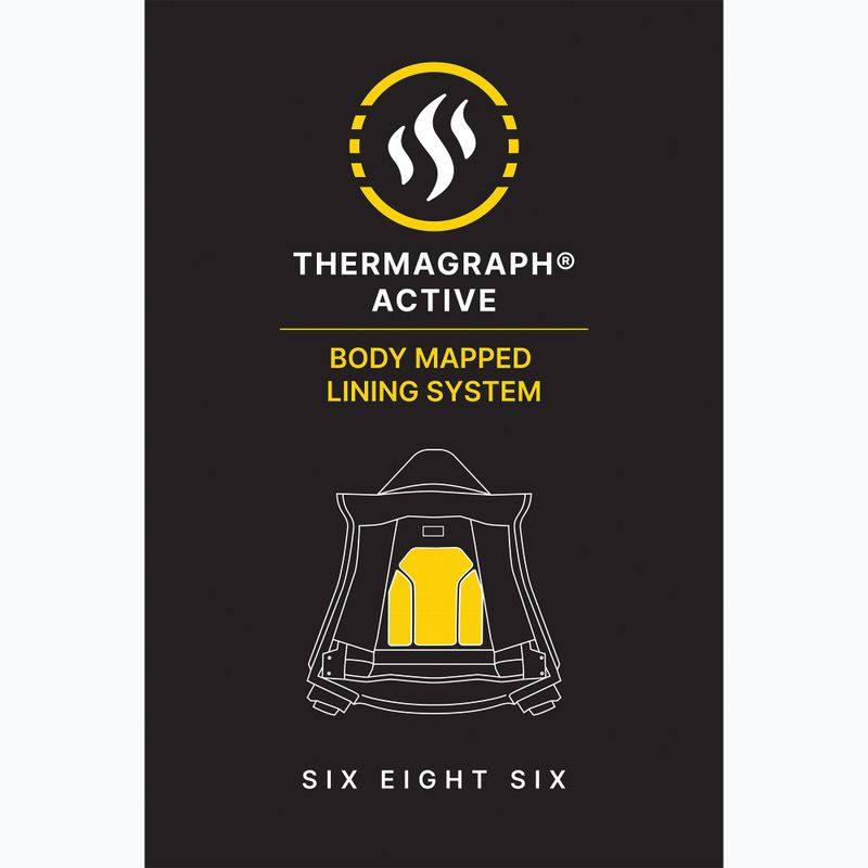 Férfi snowboarddzseki 686 Gore-Tex GT Thermagraph sage colorblock 9