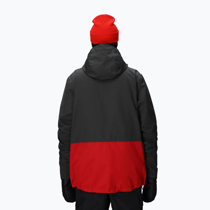 Férfi snowboarddzseki 686 Smarty 3IN1 Form charcoal colorblock 5