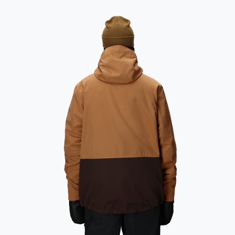 Férfi snowboarddzseki 686 Smarty 3IN1 Form caramel colorblock 5