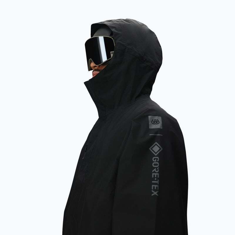 Férfi snowboarddzseki 686 Gore-Tex Core Insulated black 5