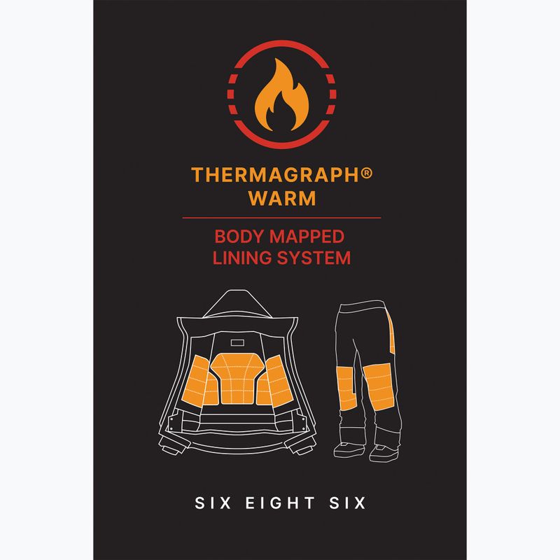 Férfi snowboardnadrág 686 Quantum Thermagraph black 9