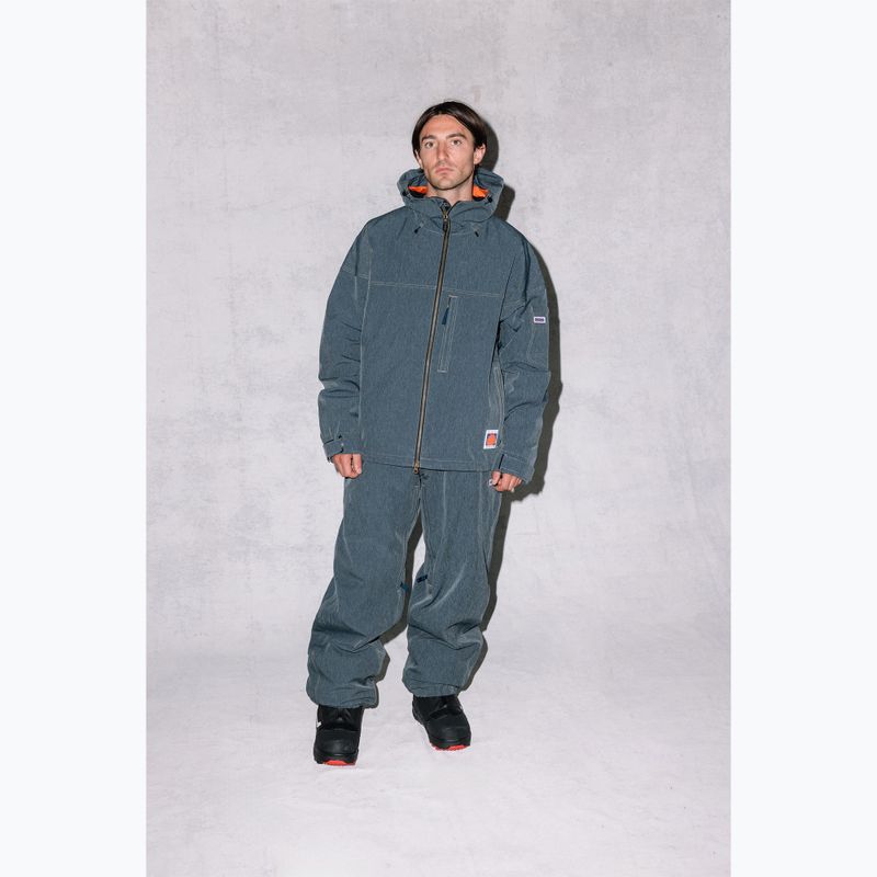 Férfi snowboardnadrág 686 Deconstructed Dojo navy denim 12