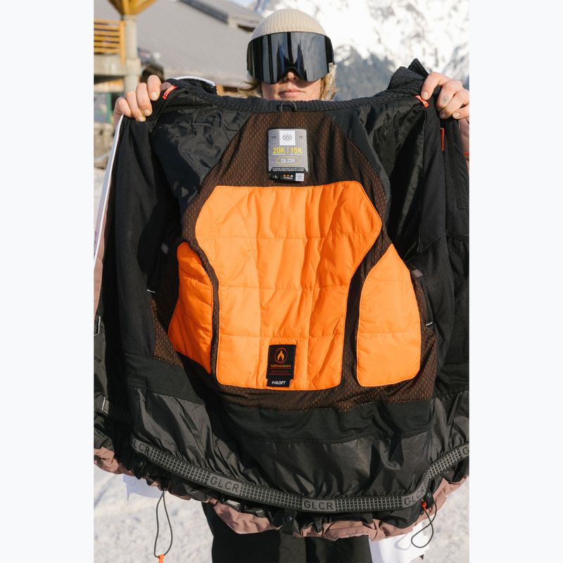 Női snowboarddzseki 686 Hydra Thermagraph peppercorn cloudbreak 11