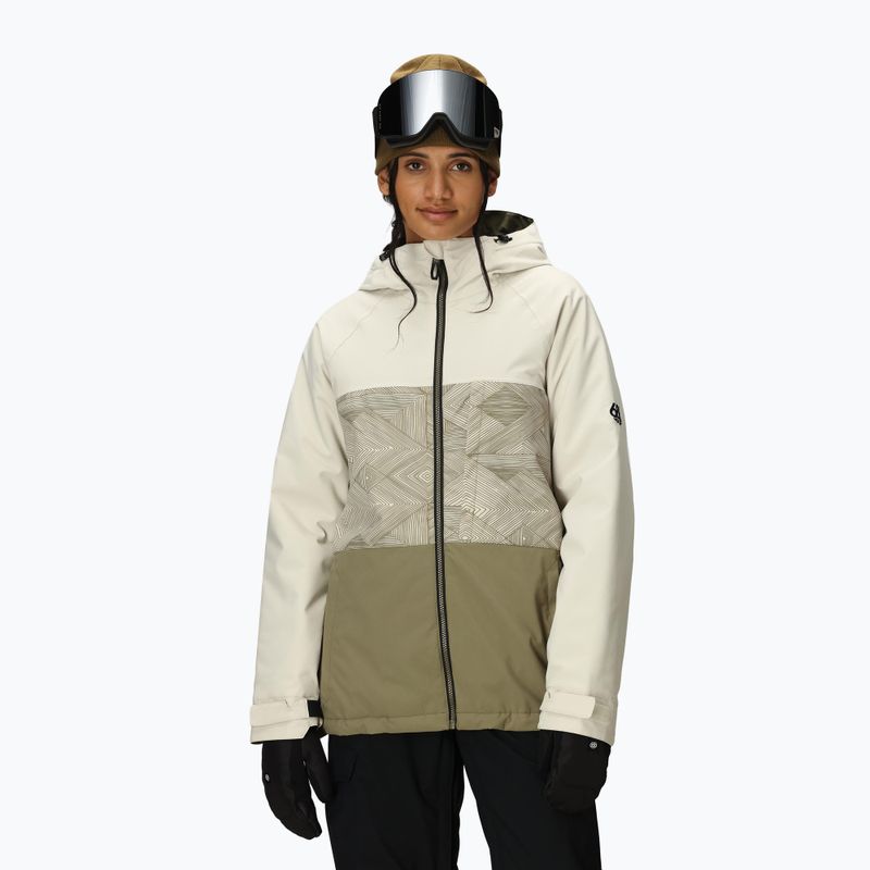 Női snowboarddzseki 686 Athena Insulated limestone colorblock 4