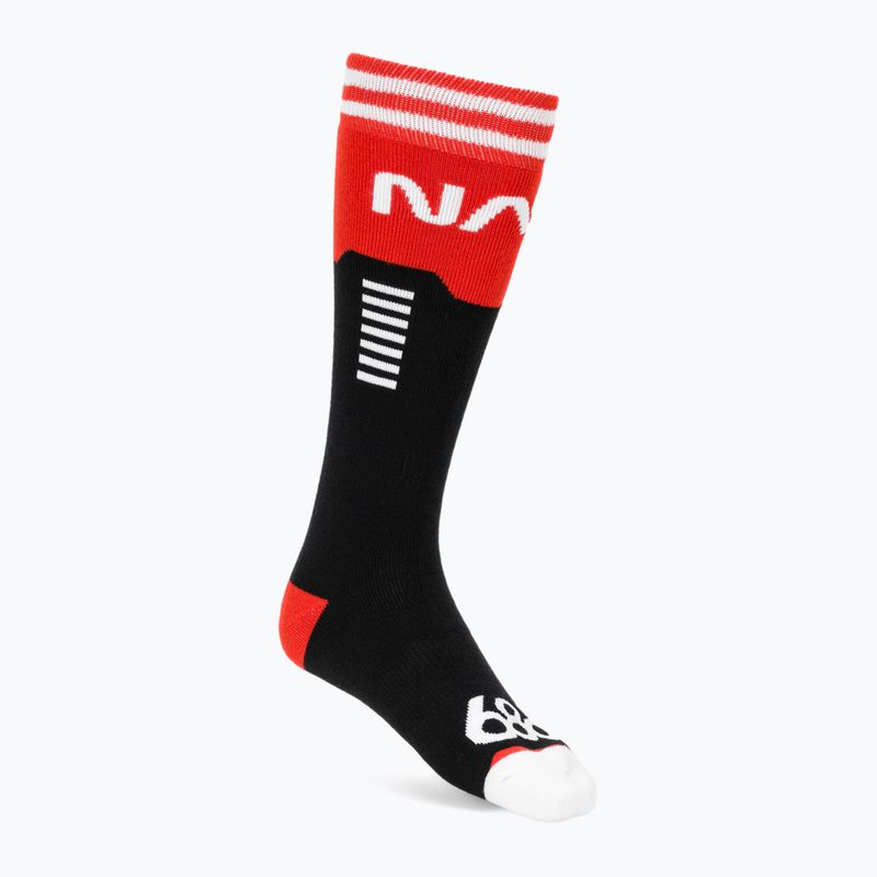 Férfi snowboard zokni 686 NASA 2 pairs black/red/white 3