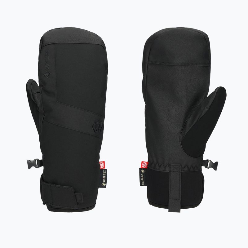 Férfi snowboardkesztyű 686 Gore-Tex Linear Under Cuff Mitt black