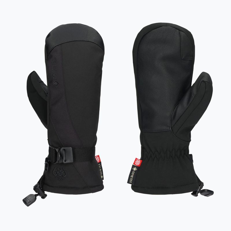 Női snowboard kesztyű 686 Gore-Tex Linear Mitt black