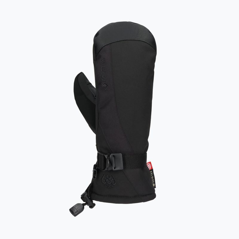 Női snowboard kesztyű 686 Gore-Tex Linear Mitt black 2