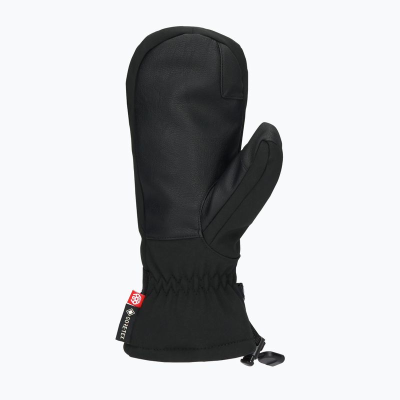 Női snowboard kesztyű 686 Gore-Tex Linear Mitt black 3