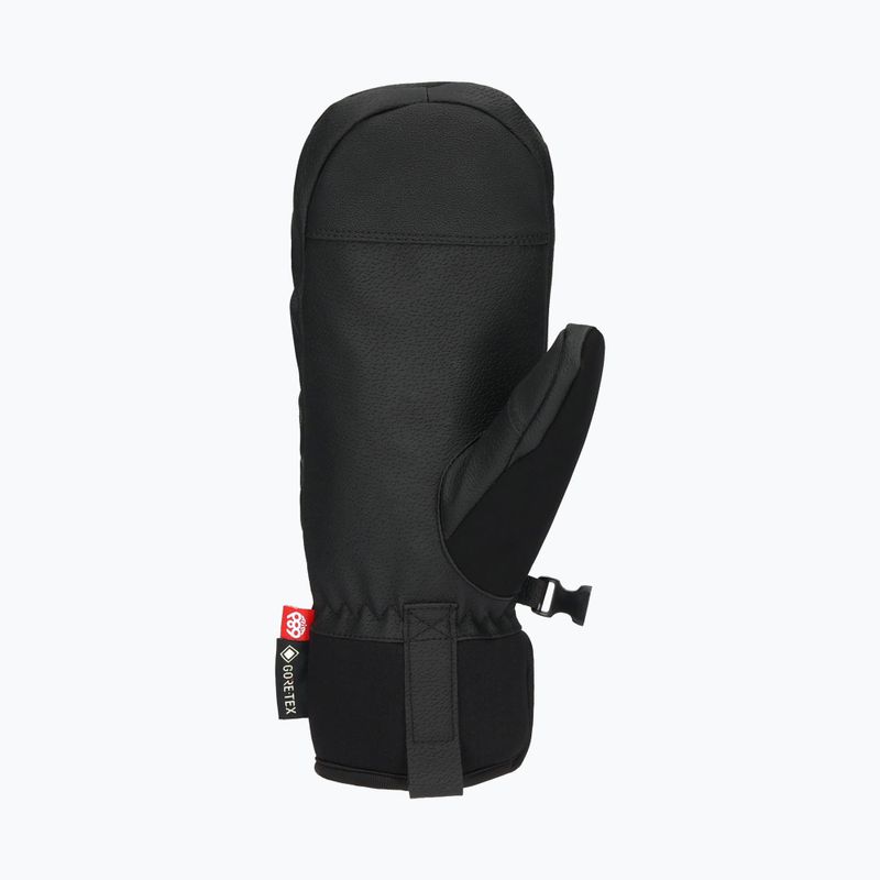 Női snowboardkesztyű 686 Gore-Tex Linear Under Cuff Mitt black 3