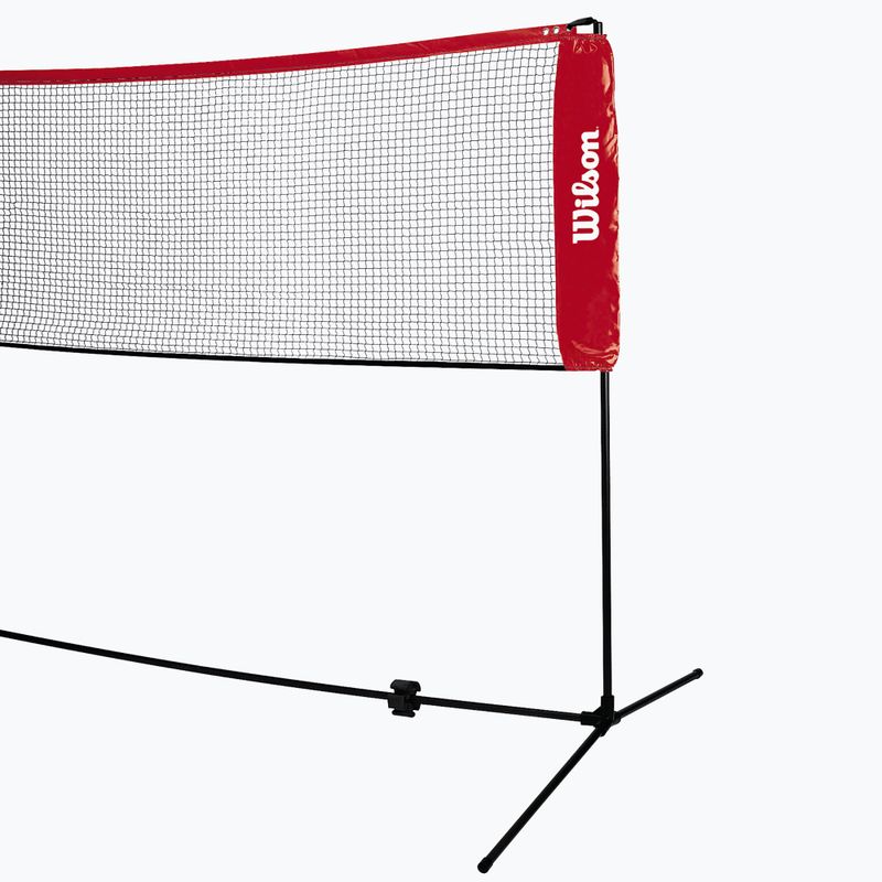 Wilson Starter Ez Tenisz Háló 6,1 m fekete/piros 2