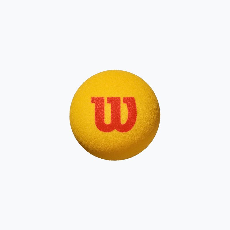 Wilson Starter Tour Foam Tball gyermek teniszlabda szett 3 db sárga WRZ258900 3